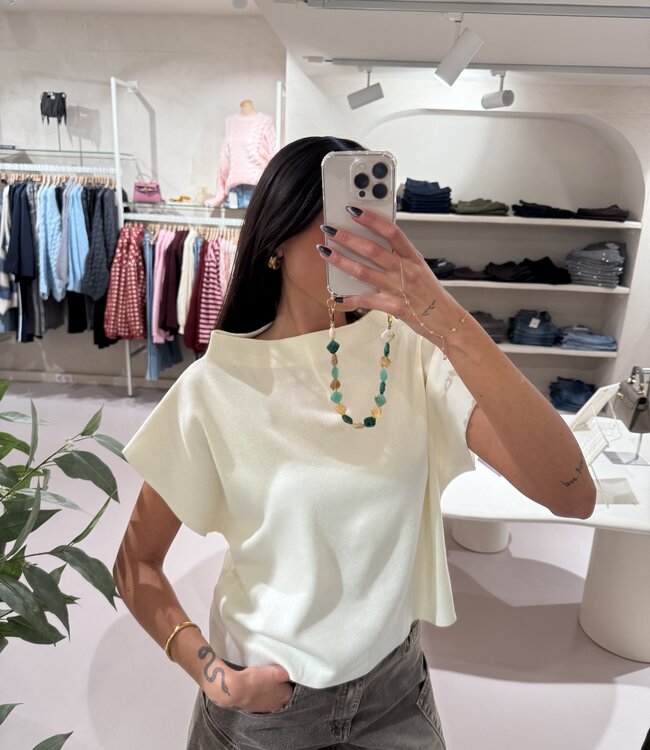 The Basic Creme Top
