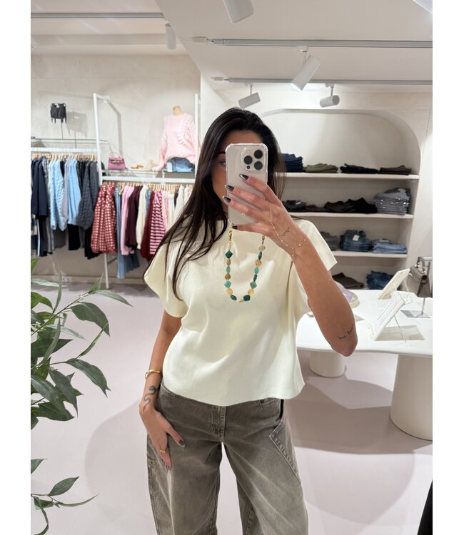 The Basic Creme Top