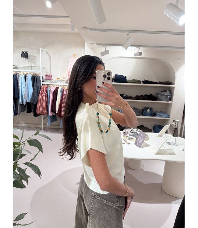 The Basic Creme Top