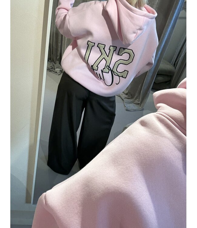 The Ski Club Hoodie Pink