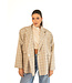 Ambika Oversized Blazer Khaki Plaid