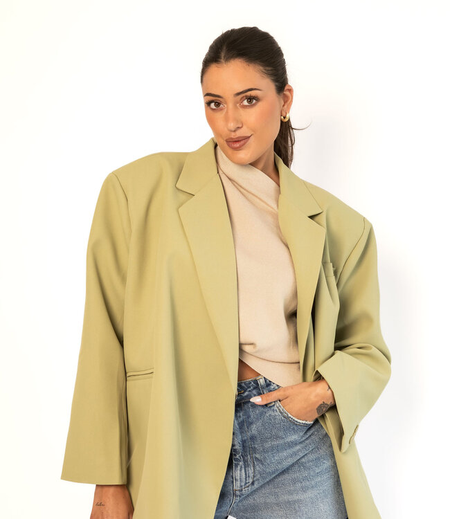 Ambika Oversized Blazer Olive