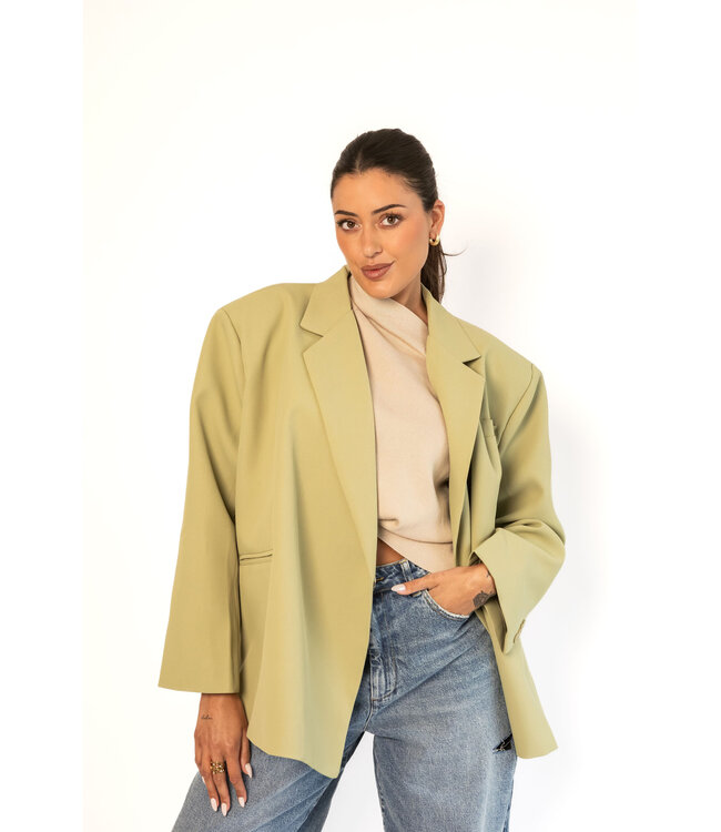 Ambika Oversized Blazer Olive