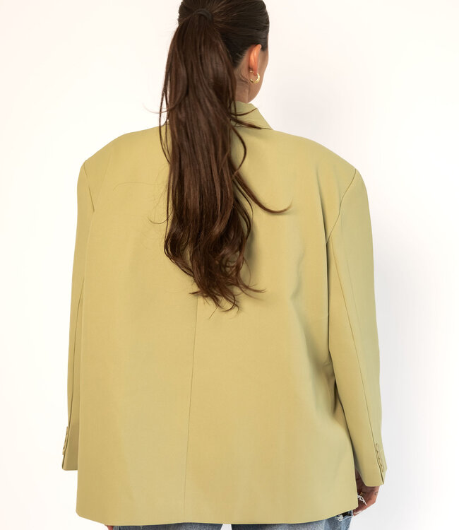 Ambika Oversized Blazer Olive