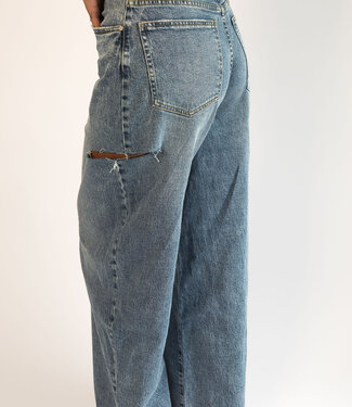 Baggy Tall Jeans Ripped W3882