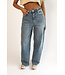 Baggy Tall Jeans Ripped W3882