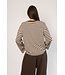 T-Shirt Striped Megan Brown
