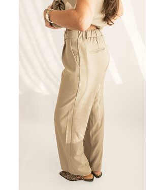 Pantalon Celine Beige