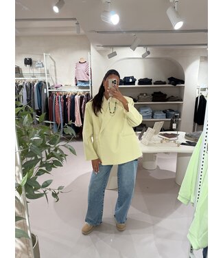 Ambika Oversized Blazer Butter Yellow