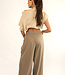 The Ambika Wide Trouser Taupe