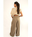 The Ambika Wide Trouser Taupe