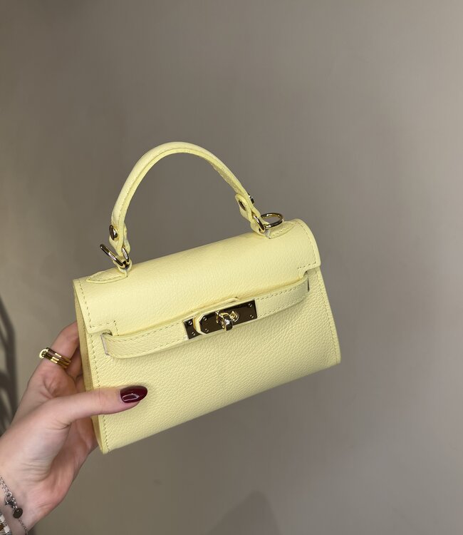 Bag Grace Butter Yellow Leather