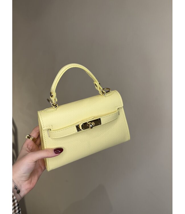 Bag Grace Butter Yellow Leather