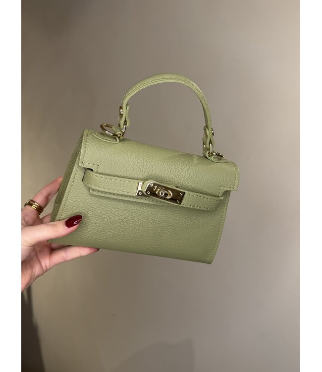 Bag Grace Mint Green Leather