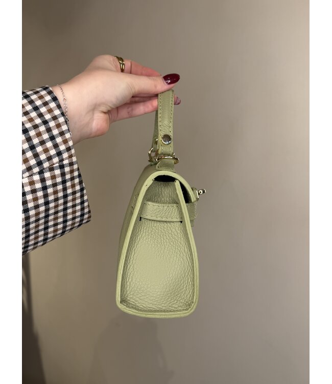 Bag Grace Mint Green Leather