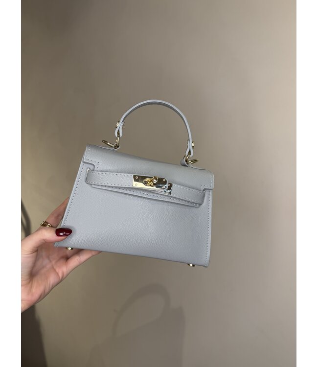 Bag Grace Light Grey Leather