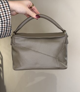 Bag Lexi Mole Taupe Leather