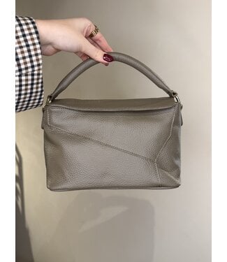 Bag Lexi Mole Taupe Leather