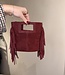 Little Bag Suede Fringe Bordeaux