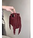 Little Bag Suede Fringe Bordeaux