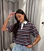 The Cropped Polo Striped