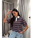The Cropped Polo Striped
