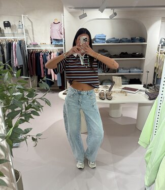 Balloon Jeans Dirty Wash W3832-6