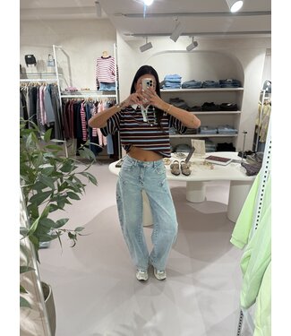 Balloon Jeans Dirty Wash W3832-6