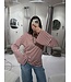 Extra Tall Longsleeve Striped Pink