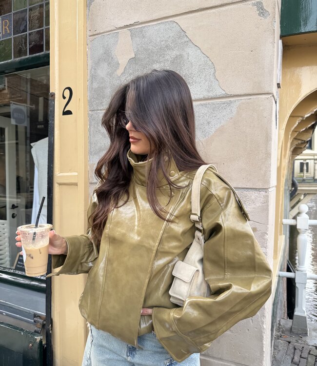 The Oversized  Kate Jacket Green