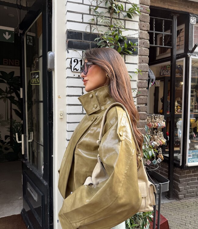 The Oversized  Kate Jacket Green