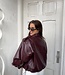 The Rebel Leather Jacket Burgundy