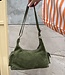 The Cargo Suede Green Bag