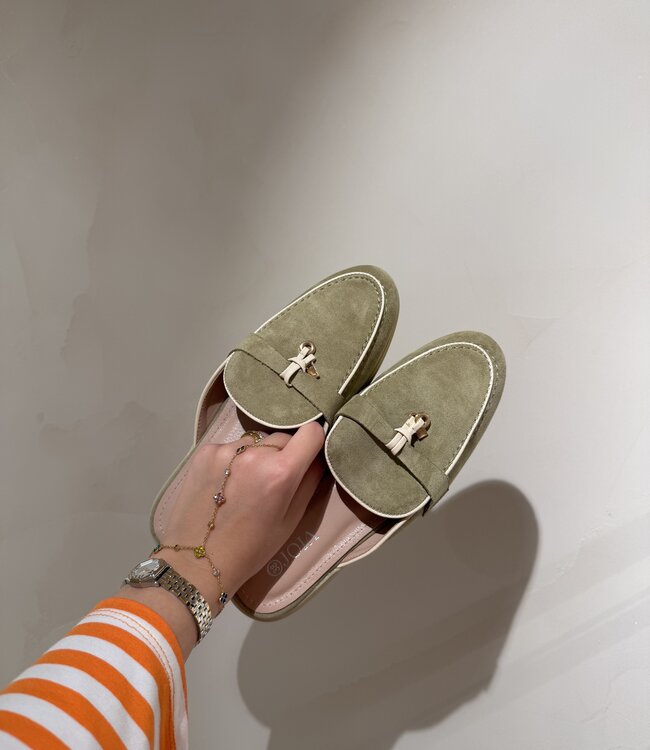 Loafer Mule Green