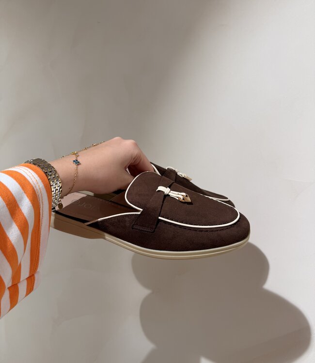 Loafer Mule Brown