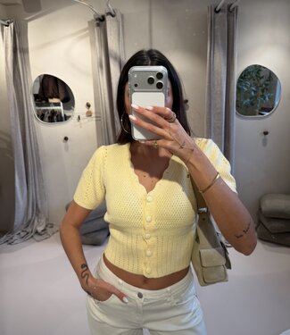 The Amalfi Knit Butter Yellow