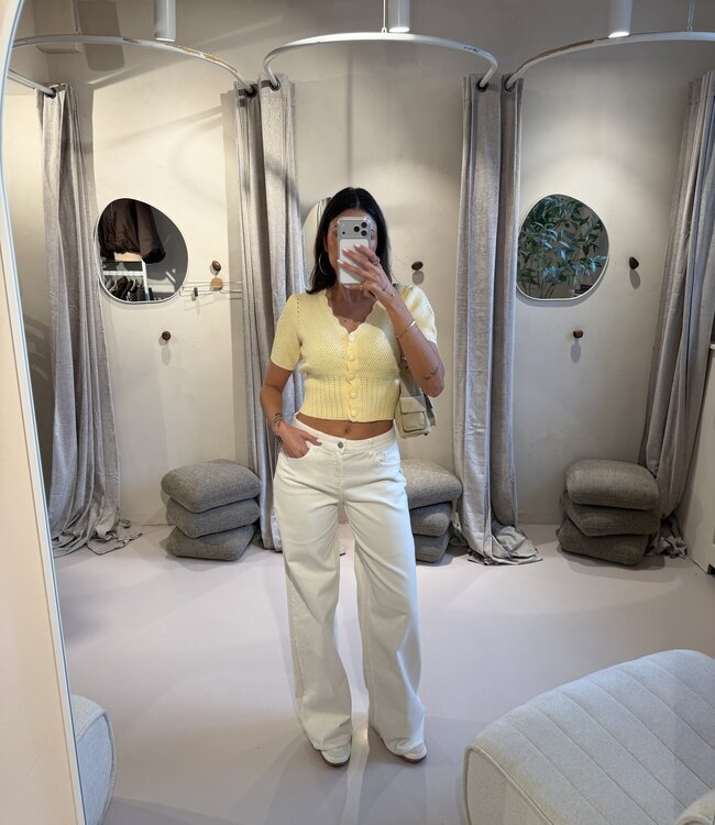 The Amalfi Knit Butter Yellow