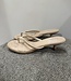 The Velvet Chic Flip Heel Beige