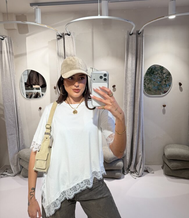 Shirt Lace White June