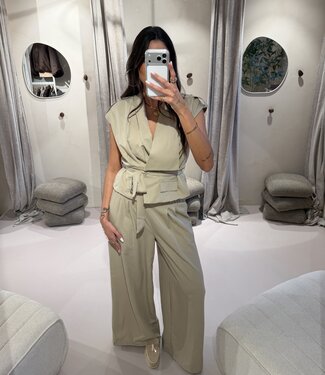 The Valencia Top Beige