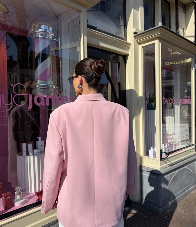 Ambika Oversized Blazer Light Pink