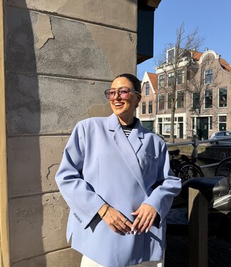 Ambika Oversized Blazer Blue