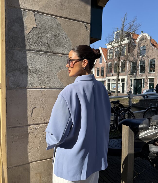 Ambika Oversized Blazer Blue