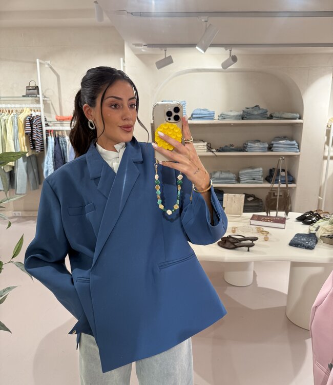 Ambika Oversized Blazer Denim Blue