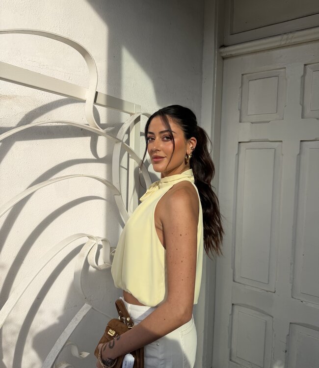 The Balloon Top Butter Yellow