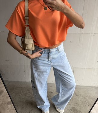 The Elin Top Orange