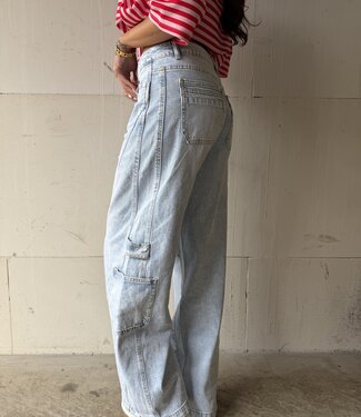 Jeans Cargo Wide Fit W3885