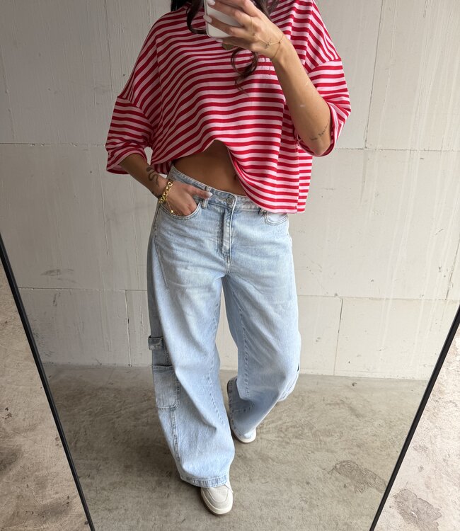 Jeans Cargo Wide Fit W3885