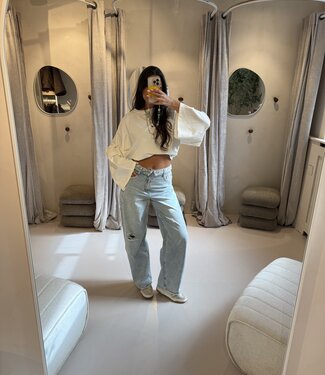 The Denim Jeans Ripped Dakota Omslag