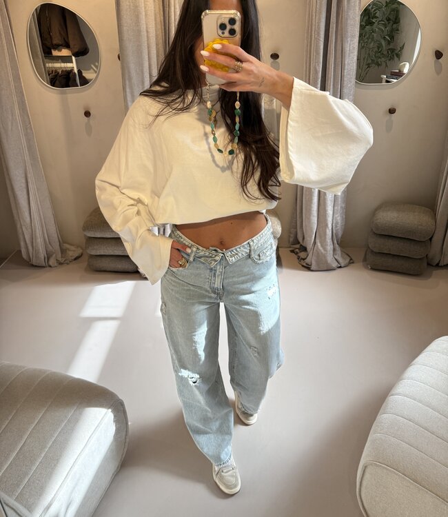 The Denim Jeans Ripped Dakota Omslag